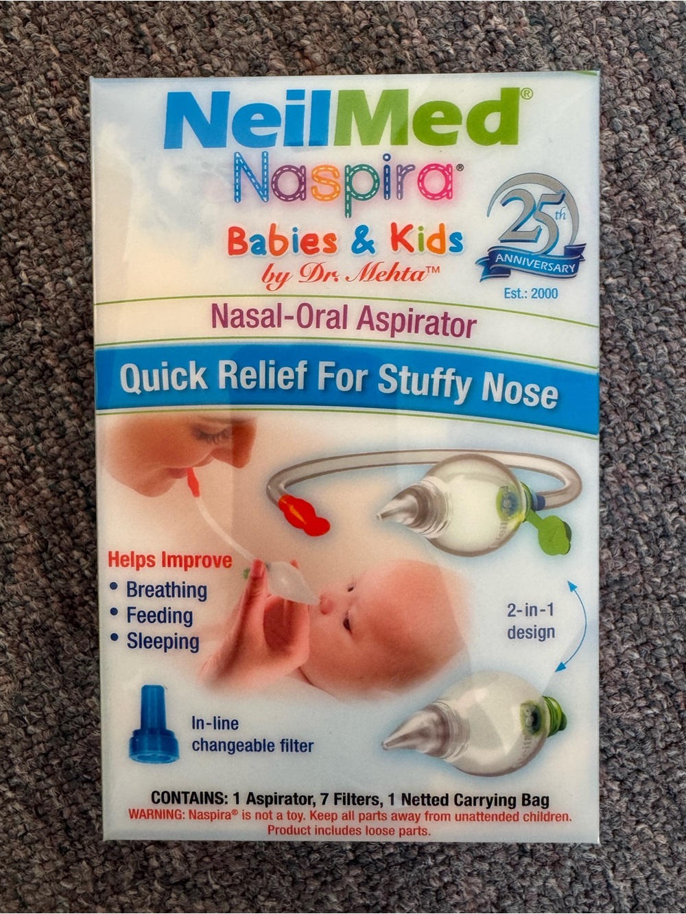 Naspira Babies & Kids Nasal-Oral Aspirator